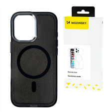Wozinsky Glitter MagSafe-kompatibilis tok Samsung Galaxy S24 FE - fekete tok és táska
