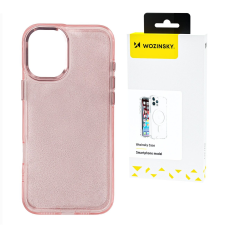 Wozinsky Glitter tok Samsung Galaxy S24 FE - rózsaszín tok és táska