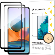 Wozinsky Készlet 2x Szuper Tartós Ragasztós Teljes Képernyős Edzett Üvegből, Kerettel, Tokkal (9145576216682) mobiltelefon kellék