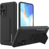 Wozinsky Kickstand Case Szilikon Állvány Tok Szilikon Állvány Tok Xiaomi Redmi Note 11s / Note 11 Fekete (187737132)