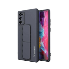 Wozinsky Kickstand Case szilikon állványburkolat Samsung Galaxy Note 20 sötétkék telefonhoz tok és táska