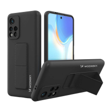 Wozinsky Kickstand Case szilikon hátlaptok Xiaomi Redmi 10 Fekete tok és táska