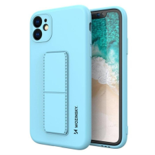 Wozinsky kitámasztható tok Flexible Silicone telefontok 12 mini világoskék tok és táska