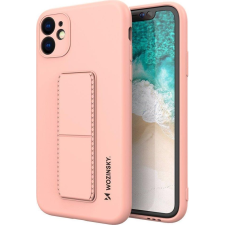 Wozinsky Kitámasztható Tok Flexible Silicone Telefontok Stand Samsung Galaxy A32 4G Rózsaszín (9145576226780) tok és táska