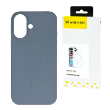 Wozinsky Liquid Silicone MagSafe-kompatibilis tok Samsung Galaxy S25 Plus - szürke tok és táska