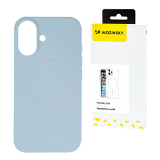 Wozinsky Liquid Silicone MagSafe-kompatibilis tok Samsung Galaxy S25 Plus - világoskék tok és táska