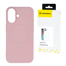 Wozinsky Liquid Silicone MagSafe-kompatibilis tok Samsung Galaxy S25 Ultra - rózsaszín tok és táska