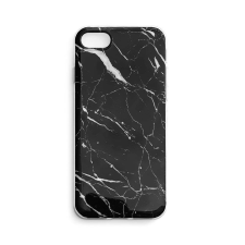 Wozinsky Marble TPU tok gél márványos Samsung Galaxy A03s (166.5) fekete tok és táska