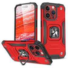 Wozinsky Ring Armor iPhone 15 Pro Max Ring Armor tok - Piros tok és táska