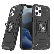 Wozinsky Ring Armor tok kitámasztható Tough ütésálló tok iPhone 13 Pro fekete tok és táska