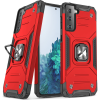 Wozinsky Ring Armor Tough Hybrid Case Cover + Magnetic Mount Samsung Galaxy S22 + S22 Plus Red (9145576239759)