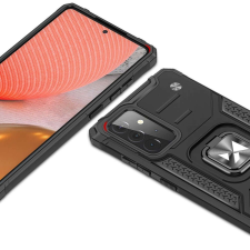 Wozinsky Samsung Galaxy A72 Wozinsky Ring Armor gyűrűs ütésálló tok, Rózsaszín tok és táska