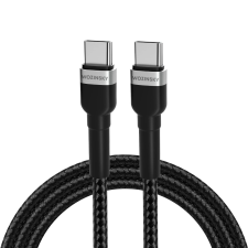  Wozinsky Usb-C / Usb-C Pd Kábel 65W 2M Fekete Telefonokhoz, Laptopokhoz kábel és adapter
