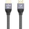 Wozinsky Wozinsky Kábel HDMI 2.1 8K 60 Hz 48 Gbps / 4K 120 Hz / 2K 144 Hz 5 m Ezüst (WHDMI-50) (WHDMI-50)
