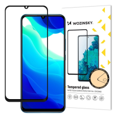 Wozinsky Wozinsky Xiaomi Mi 10T Lite edzett üvegfólia (fekete) mobiltelefon kellék