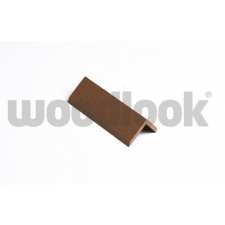 WPC WoodLook WPC sarokléc 41x41x2200 mm sötétbarna Mahagóni színű 2,2 méteres szál WoodLook dekorburkolat