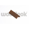 WPC WoodLook WPC sarokléc 41x41x2200 mm sötétszürke Antracit színű 2,2 méteres szál WoodLook