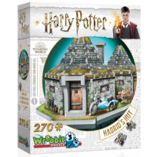 Wrebbit 270 db-os 3D puzzle - Hagrid kunyhója (00512) puzzle, kirakós