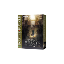 Wrebbit 500 db-os poszter puzzle - Legendás állatok és megfigyelésük - Máglyaügyi minisztérium (05005) puzzle, kirakós