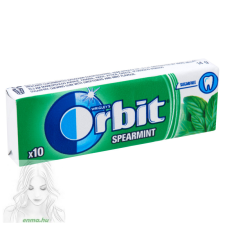  Wrigley&#039;s Orbit cukormentes rágógumi 14 g spearmint csokoládé és édesség