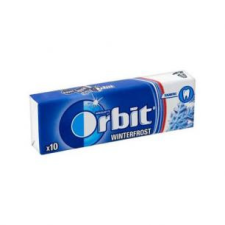 Wrigley Hungária Kft. Orbit Winterfrost menta- és mentolízű rágógumi édesítőszerrel 10 db csokoládé és édesség