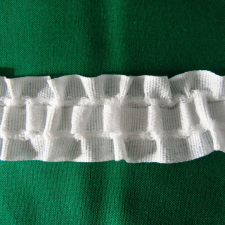 Wrinkling Függönyráncoló, fehér, ceruzás, 30 mm - maradék darabok lakástextília