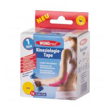 WundMed Kinesio tape(szalag)5cmx5m Sárga gyógyászati segédeszköz
