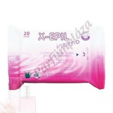X-EPIL Intimo Intim törlőkendő 20 db intim higiénia