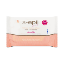  X-Epil Intimo Intim törlőkendő Sensítive 20db intim higiénia