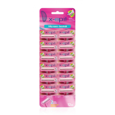 X-Epil Silky - 2 pengés borotva gumírozott nyéllel (12db) eldobható borotva