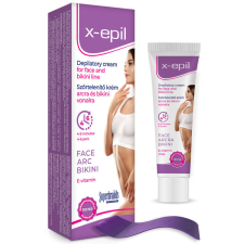 X-EPIL szőrtelenítő krém arcra,bikini vonalra 40 ml szőrtelenítés