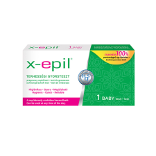 X-EPIL terhességi gyorsteszt csík 1 db gyógyászati segédeszköz