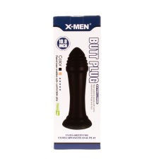  X-MEN 10.9 inch Butt Plug Black műpénisz, dildó