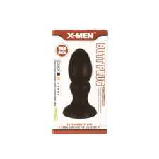 X-Men 10" Huge Butt Plug Black 1 anál