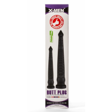 X-Men 12.6" Butt Plug Silicone Black szexjáték