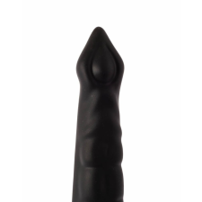 X-Men 17.32" Butt Plug Silicone - szilikon, letapasztható anál dildó - 44 cm (fekete) műpénisz, dildó