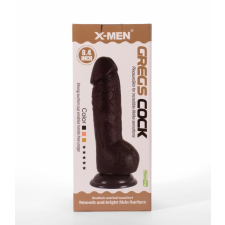  X-MEN Greg&#039;s 8.4&quot; Cock Black műpénisz, dildó