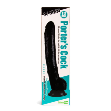 X-MEN Porter's 13 inch Cock Black műpénisz, dildó