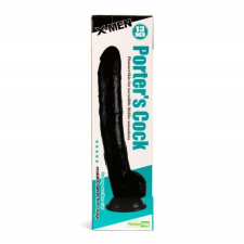 X-Men Porter'S 13 Inch Cock Black Dildó műpénisz, dildó
