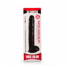 X-Men X-MEN 16&quot; Super-Sized Dildo Black műpénisz, dildó