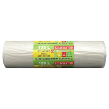 X-Té Átlátszó szemeteszsák 135L 70x110cm - Erős - 10db tisztító- és takarítószer, higiénia