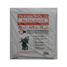 X-te Takarófólia  10 my  4 x 5 m  20 nm ragasztószalag és takarófólia