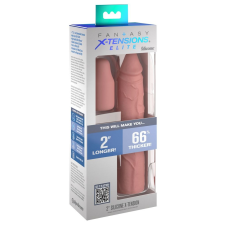  X-TENSION Elite 2 - méretre vágható péniszköpeny (natúr) péniszköpeny
