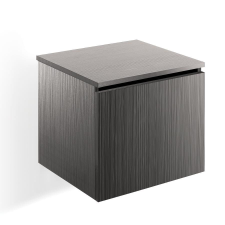 Xanitalia Expedit Wood fekete szekrény bútor