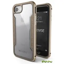 XDoria 3X170223A Defense Shield tok iPhone 7 arany tok és táska
