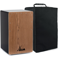 Xdrum Cajon El Bajo Bass Port Fekete/Diófa Táskával Együtt dob és ütőshangszer