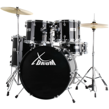 Xdrum Semi 22" Standard dobfelszerelés Midnight Black dob és ütőshangszer