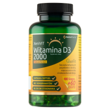  XeniVIT D3 Vitamin étrend-kiegészítő, 2000 NE, 240 kapszula vitamin és táplálékkiegészítő