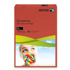  XEROX Másolópapír, színes, A4, 160 g, XEROX &quot;Symphony&quot;, sötétpiros (intenzív) fénymásolópapír