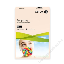 Xerox Másolópapír, színes, A4, 80 g, XEROX Symphony, lazac (pasztell) (LX93962) fénymásolópapír